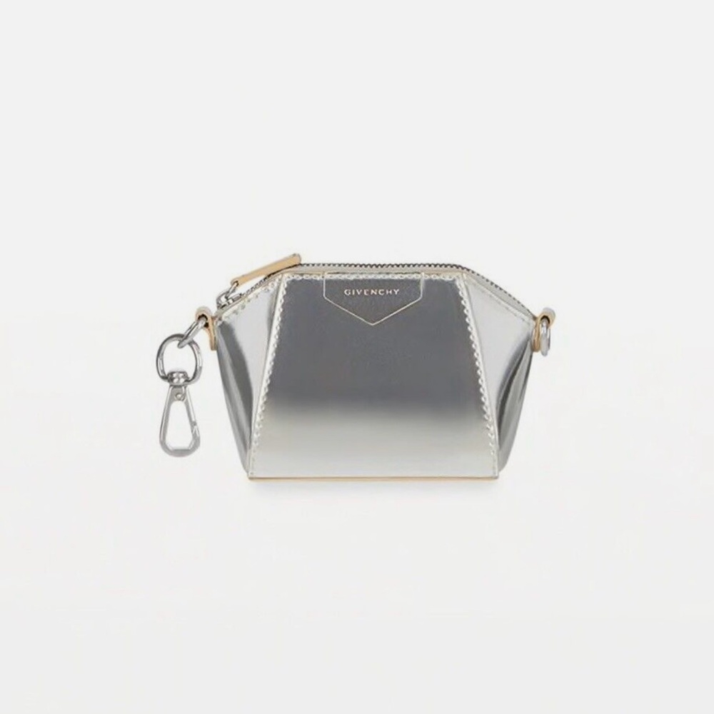 Authentic Givenchy baby antigona metallic bag